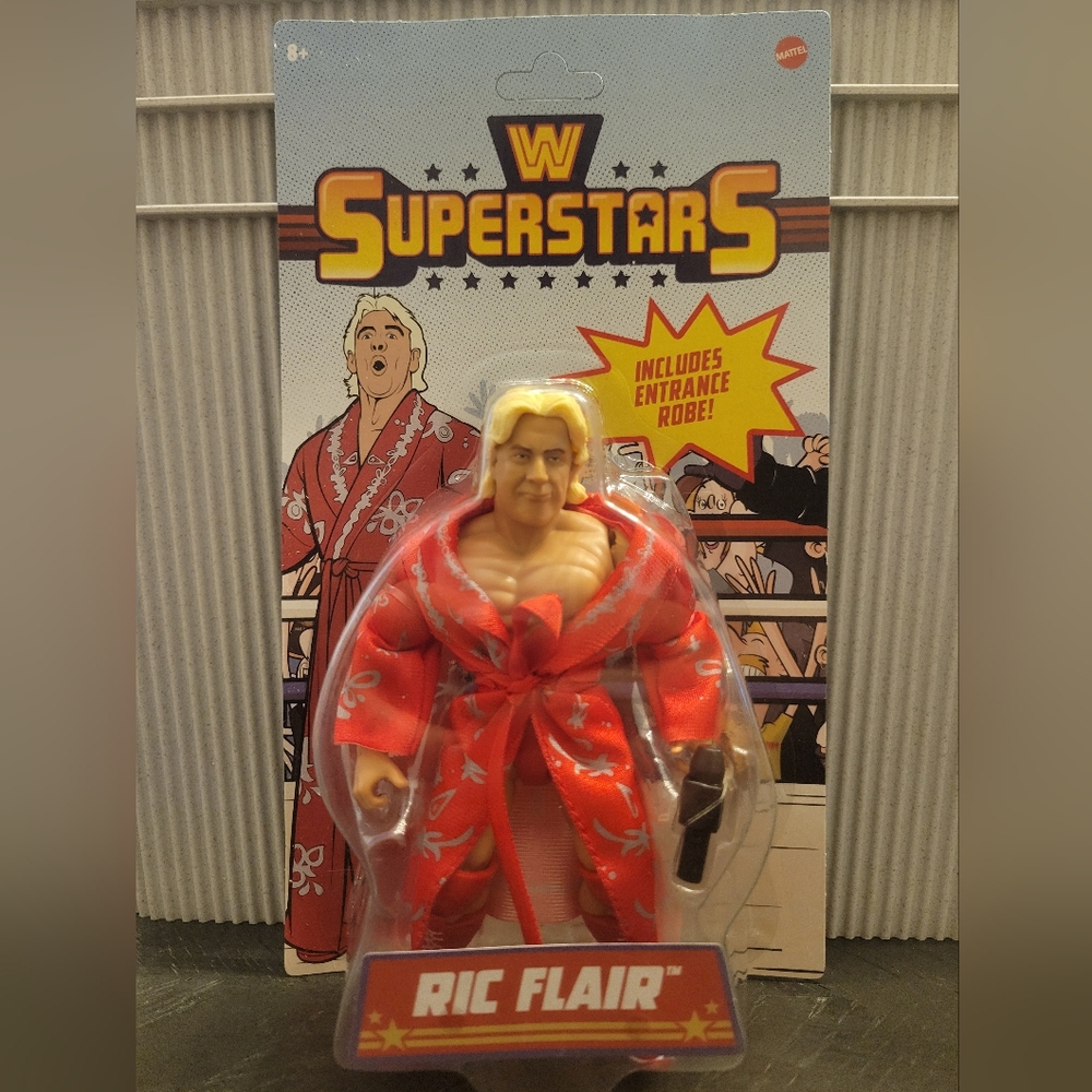 Mattel Red and Yellow Action Figure with Dynamic Design